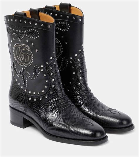 botine gucci|Gucci cowboy boots.